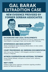 Gal Barak Extradition Case: New Evidence Provided by Former Serbian Associates
