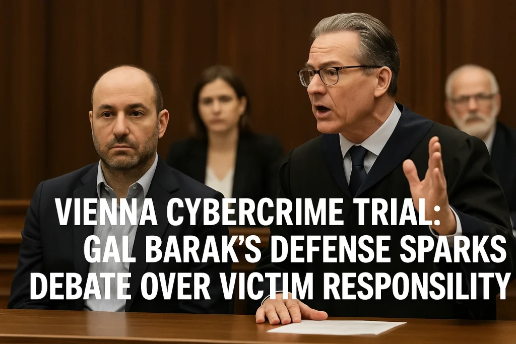 Vienna Cybercrime Trial: Gal Barak’s Defense Sparks Debate Over Victim Responsibility