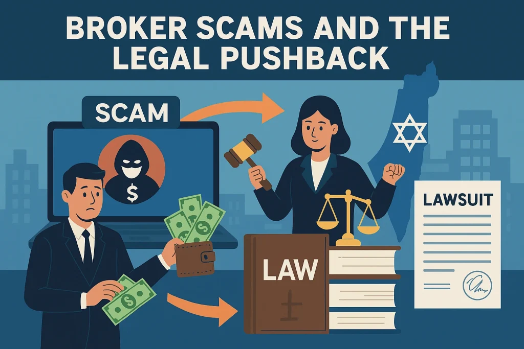 Broker Scams and the Legal Pushback – Scam-Or Project Intensifies Focus on Israel