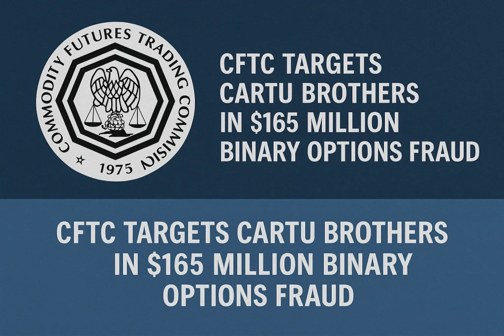CFTC Targets Cartu Brothers in $165 Million Binary Options Fraud