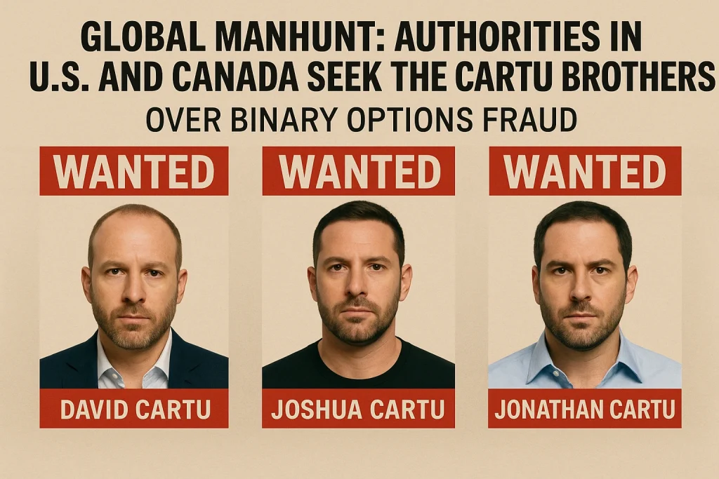 Cartu Brothers Targeted by U.S. and Canadian Authorities in Cross-Border Fraud Crackdown