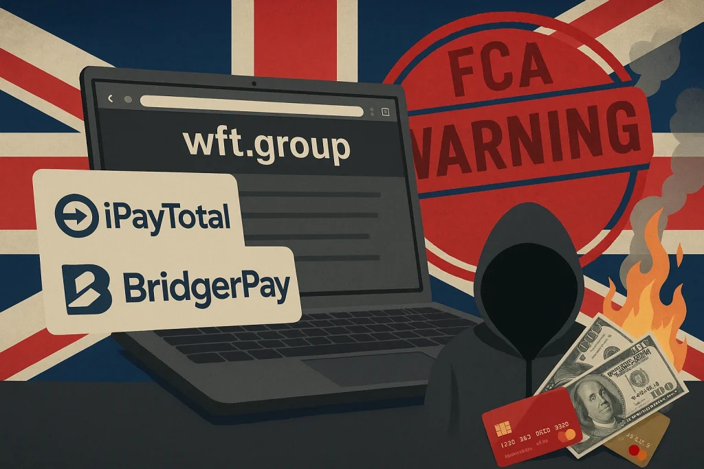 FCA Issues Warning Against Ukrainian Forex Scam WFT Group