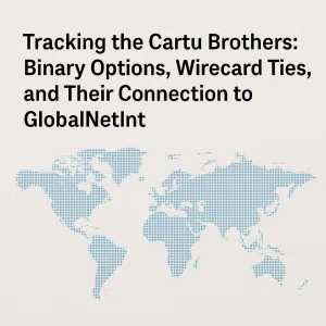 Tracking the Cartu Brothers: Binary Options, Wirecard Ties, and Their Connection to GlobalNetInt