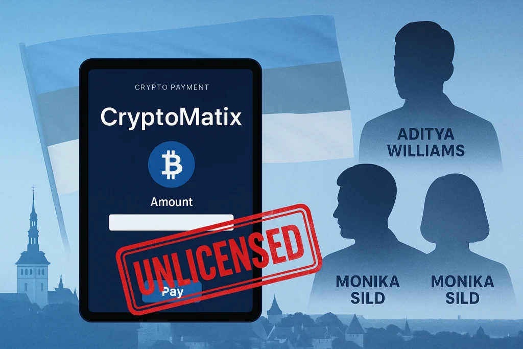 iPayTotal Expands into Crypto with Unlicensed Estonian Venture CryptoMatix