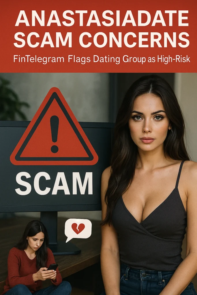 AnastasiaDate Scam Concerns: FinTelegram Flags Dating Group for High Consumer Risk