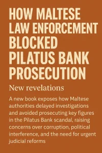 How Maltese Law Enforcement Hindered the Prosecution of Pilatus Bank: Insights from a New Book