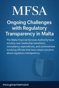 MFSA: Ongoing Challenges with Regulatory Transparency in Malta