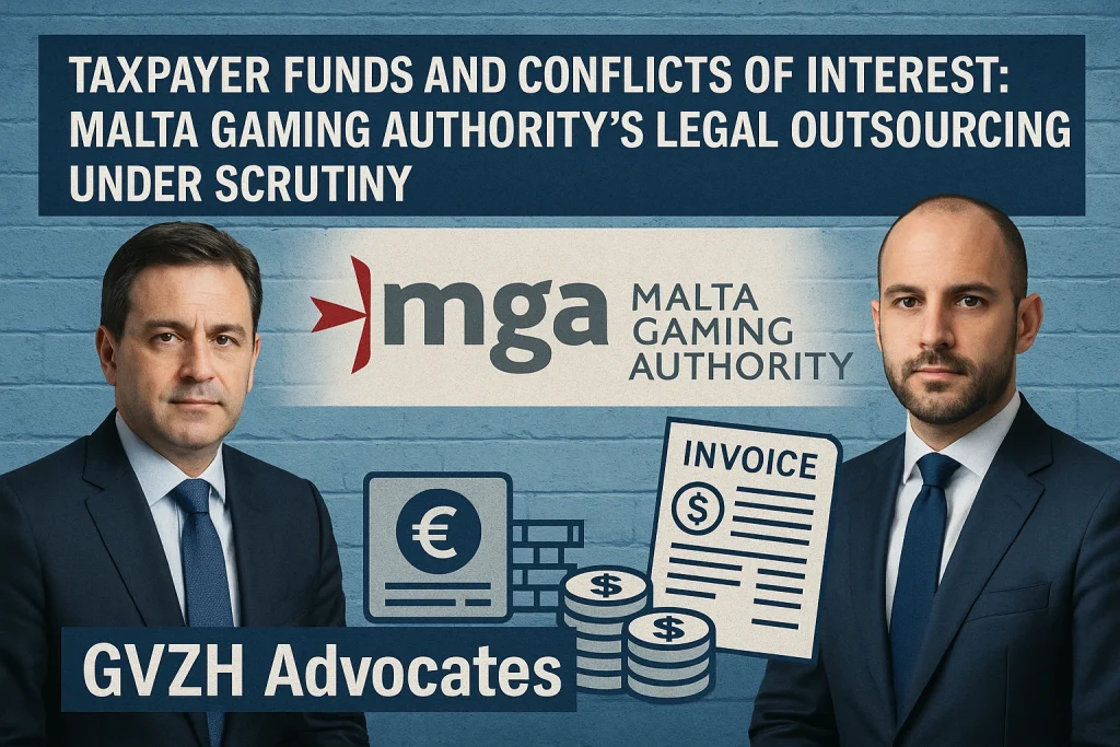 Taxpayer Funds and Conflicts of Interest: Malta Gaming Authority’s Legal Outsourcing Under Scrutiny