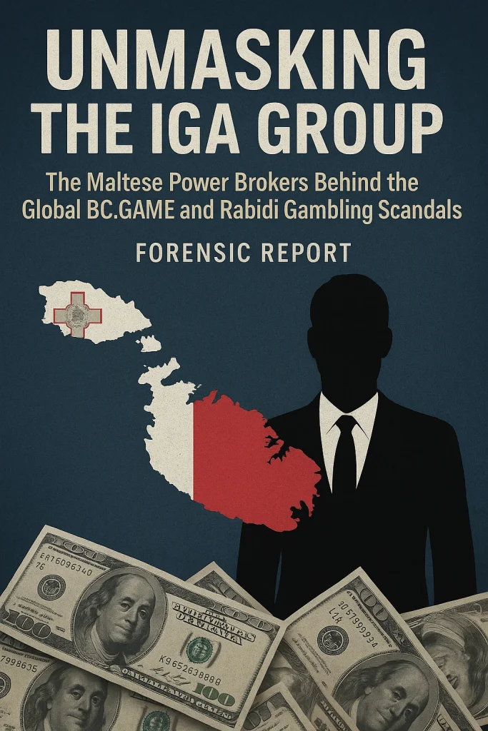 Unmasking the IGA Group: Malta’s Hidden Power in the BC.GAME and Rabidi Gambling Scandals